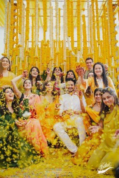 Haldi Ceremony Photoshoot