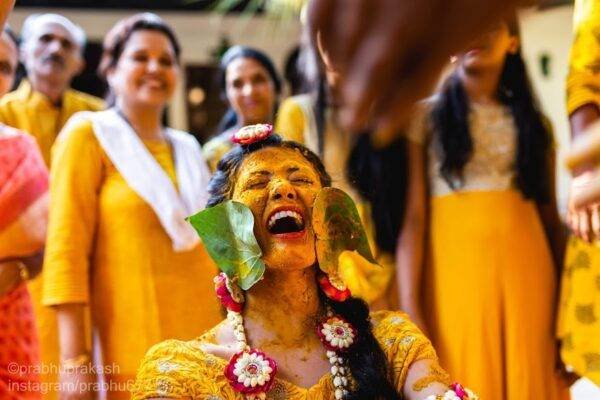 Haldi Ceremony Photoshoot